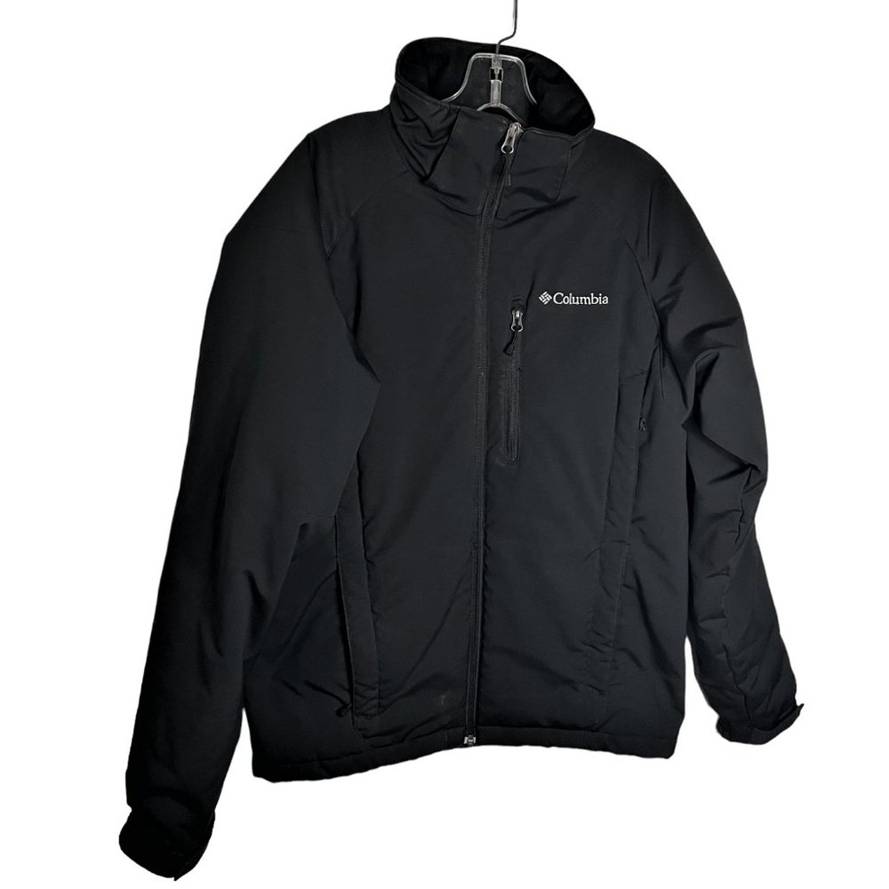 Men's Columbia Insulated Softshell Jacket, Black, Size M